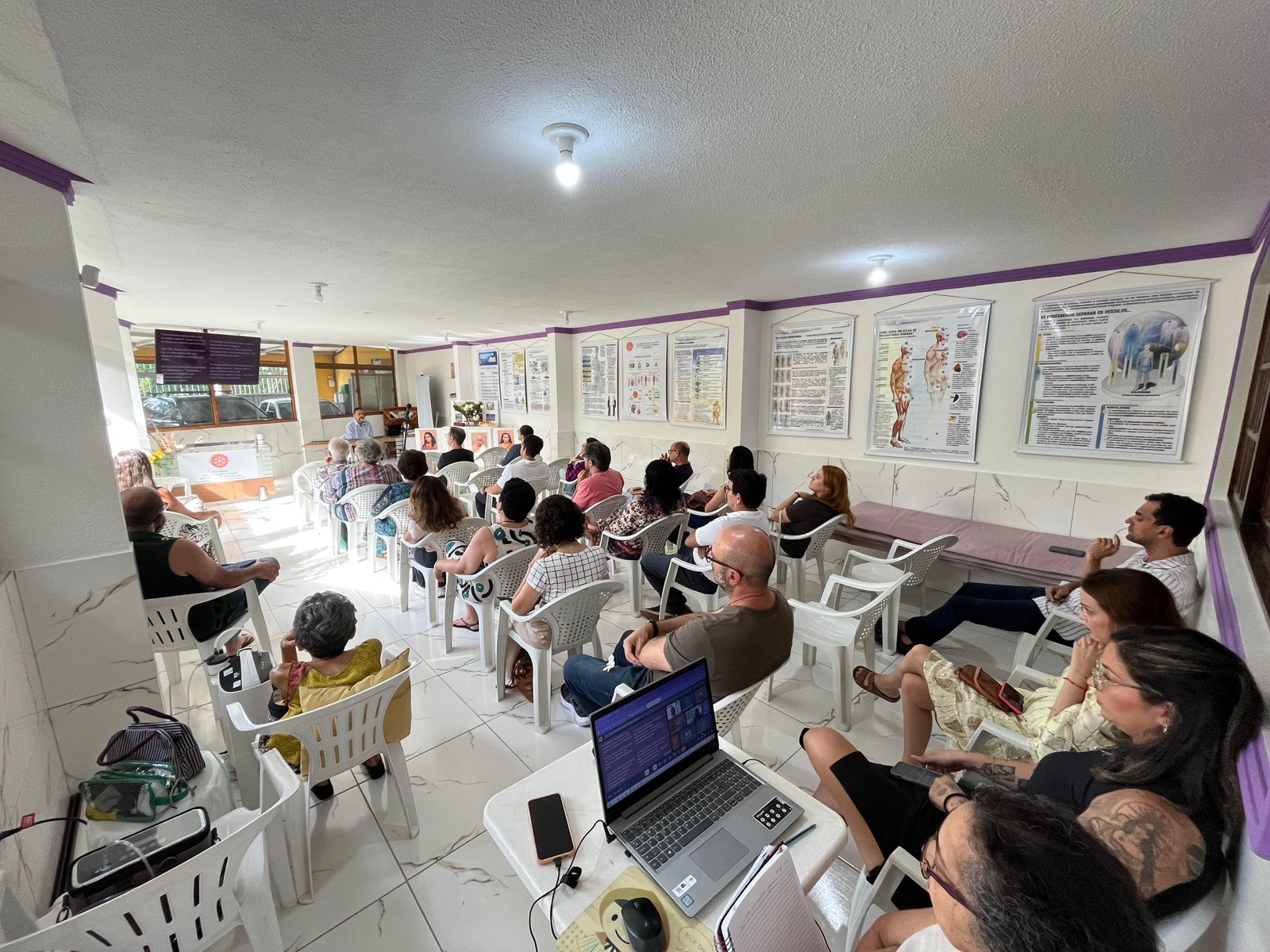 Sala para treinamentos e palestras no CEPP-JP